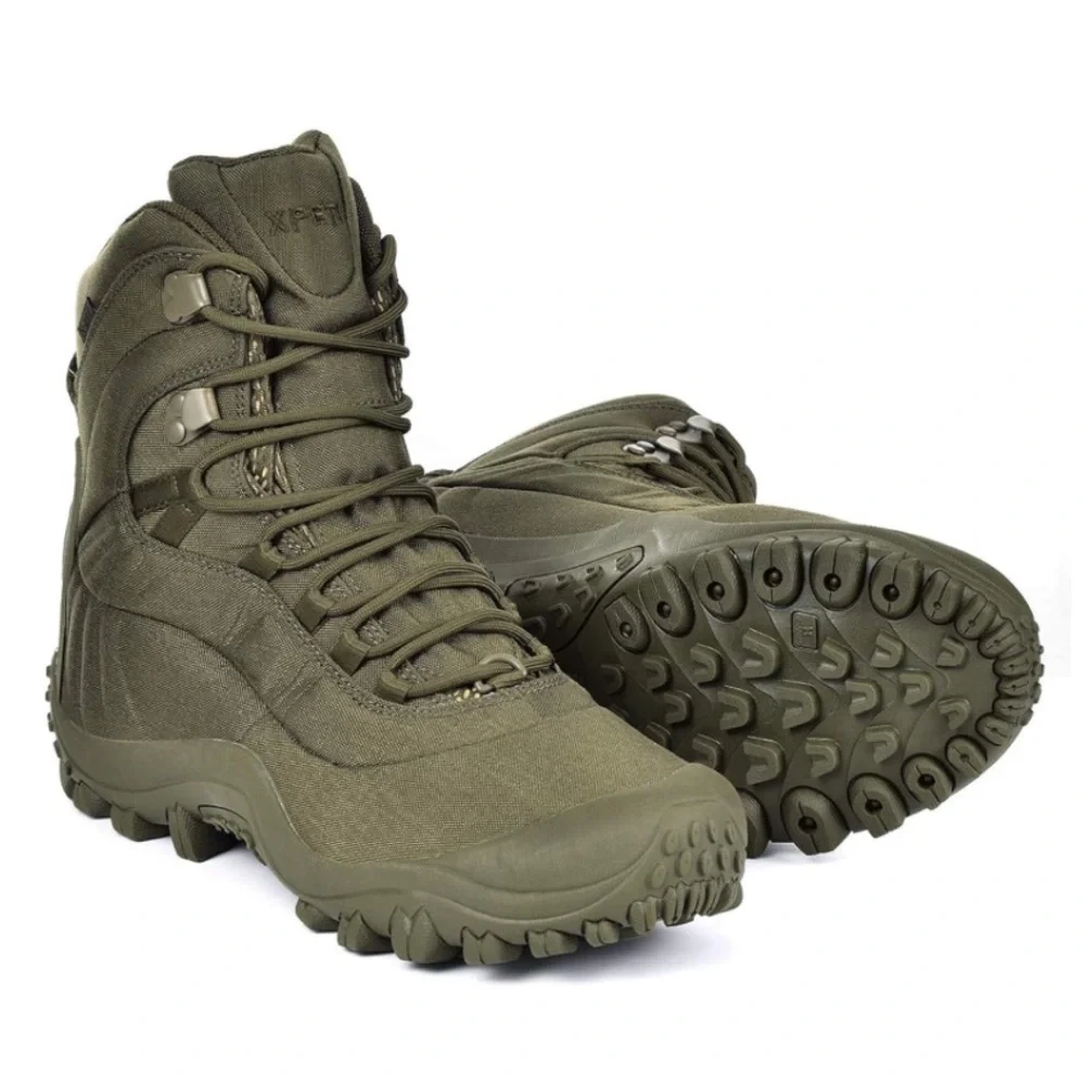 Men's Tactical Boots 8'' Mid Combat Boots Waterproof Military Boots